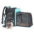 High Quality Ventilated Pet Bag Cat Carrier Expandable Pet Backpack for Travel